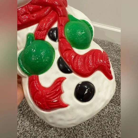 Vintage snowman blow mold - Picture 5 of 8